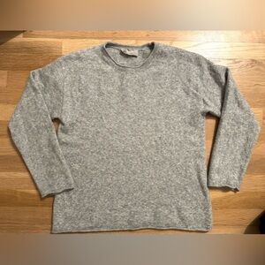 Everlane Wool Blend Heather Grey Sweater size M